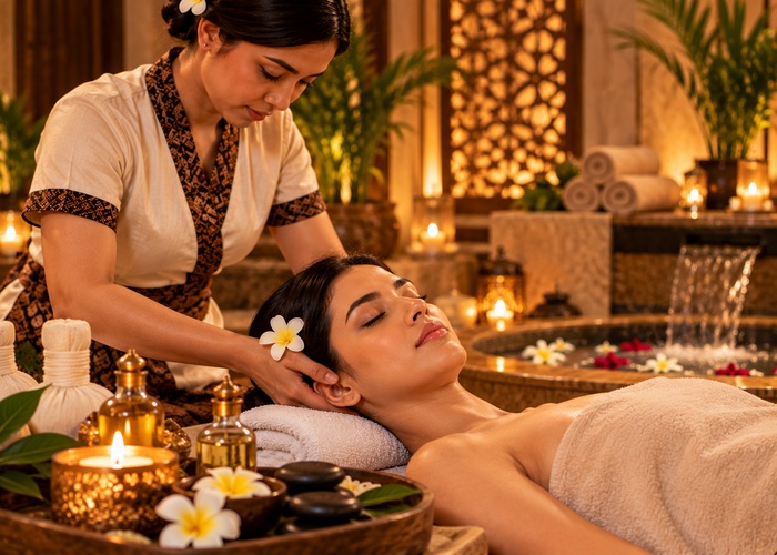 Serene Head and Neck Spa Massage